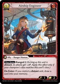 Airship Engineer - Alchemical Revolution Starter Decks - Grand Archive TCG card