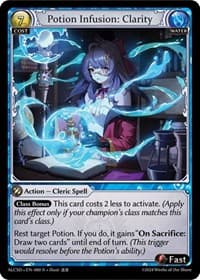 Potion Infusion: Clarity - Alchemical Revolution Starter Decks - Grand Archive TCG card