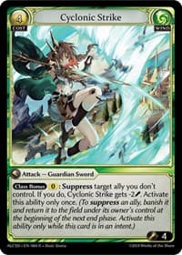Cyclonic Strike - Alchemical Revolution Starter Decks - Grand Archive TCG card