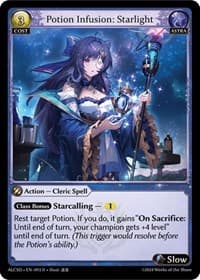 Potion Infusion: Starlight - Alchemical Revolution Starter Decks - Grand Archive TCG card