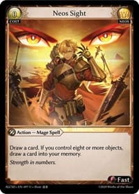 Neos Sight - Alchemical Revolution Starter Decks - Grand Archive TCG card