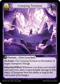 Creeping Torment - Alchemical Revolution Starter Decks - Grand Archive TCG card