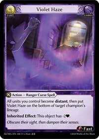 Violet Haze - Alchemical Revolution Starter Decks - Grand Archive TCG card
