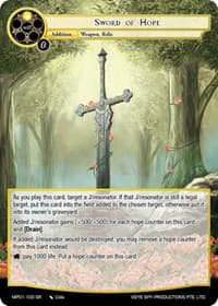 Sword of Hope - Masterpiece "Pilgrim-Memories" - Force of Will card