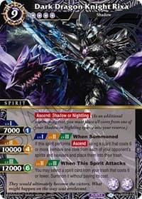 Dark Dragon Knight Rixa - Savior of Chaos - Battle Spirits Saga card