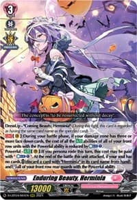 Enduring Beauty, Herminia - D-LBT04: Lyrical Monasterio ~Trick or Trick!~ - Cardfight Vanguard card