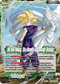 Son Gohan // SS Son Gohan, The Results of Fatherly Training (2023 Championship Finals) - Tournament Promotion Cards - Dragon Ball Super: Masters card