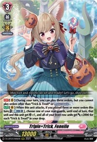 Tr!plexTr!ck, Fenelle - D-LBT04: Lyrical Monasterio ~Trick or Trick!~ - Cardfight Vanguard card