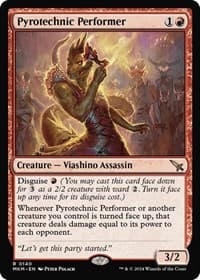 Pyrotechnic Performer - Murders at Karlov Manor - Magic: The Gathering card