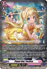 Planet Idol, Pacifica - D-LBT04: Lyrical Monasterio ~Trick or Trick!~ - Cardfight Vanguard card