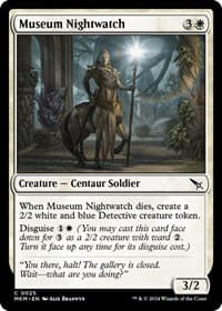 Museum Nightwatch - Murders at Karlov Manor - Magic: The Gathering card