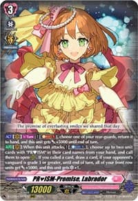 PRISM-Promise, Labrador - D-LBT04: Lyrical Monasterio ~Trick or Trick!~ - Cardfight Vanguard card