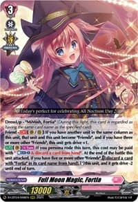 Full Moon Magic, Fortia - D-LBT04: Lyrical Monasterio ~Trick or Trick!~ - Cardfight Vanguard card