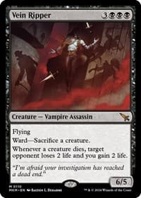 Vein Ripper - Murders at Karlov Manor - Magic: The Gathering card