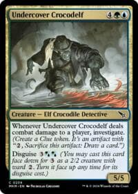Undercover Crocodelf (a) - Murders at Karlov Manor - Magic: The Gathering card