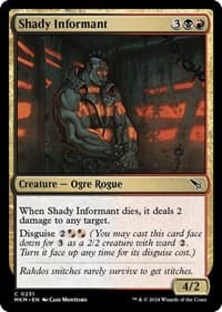 Shady Informant - Murders at Karlov Manor - Magic: The Gathering card