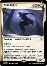 Vein Ripper (Showcase) - Murders at Karlov Manor - Magic: The Gathering card