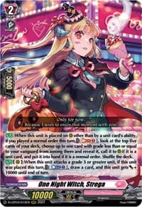 One Night Witch, Strega - D-LBT04: Lyrical Monasterio ~Trick or Trick!~ - Cardfight Vanguard card
