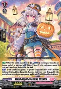 Vivid Night Festival, Orialis - D-LBT04: Lyrical Monasterio ~Trick or Trick!~ - Cardfight Vanguard card
