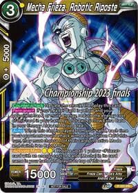 Mecha Frieza, Robotic Riposte (2023 Championship Finals Celebration Pack) - Tournament Promotion Cards - Dragon Ball Super: Masters card