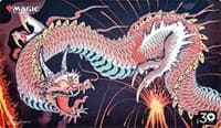 Magic 30th Anniversary Playmat: Shivan Dragon - Magic Promotional Playmats - Playmats card
