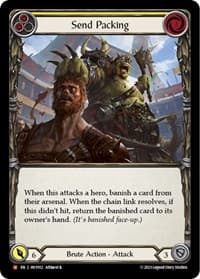 Send Packing - Heavy Hitters - Flesh and Blood TCG card