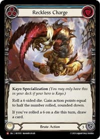 Reckless Charge - Heavy Hitters - Flesh and Blood TCG card