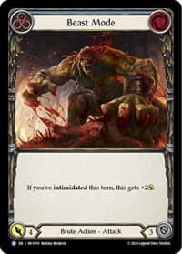 Beast Mode (Blue) - Heavy Hitters - Flesh and Blood TCG card