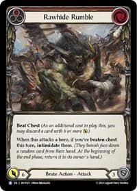 Rawhide Rumble (Red) - Heavy Hitters - Flesh and Blood TCG card