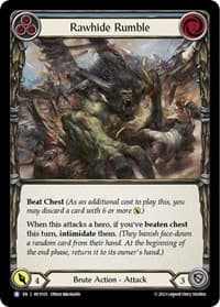 Rawhide Rumble (Blue) - Heavy Hitters - Flesh and Blood TCG card