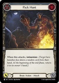 Pack Hunt (Blue) - Heavy Hitters - Flesh and Blood TCG card