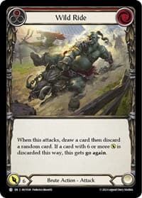Wild Ride (Red) - Heavy Hitters - Flesh and Blood TCG card
