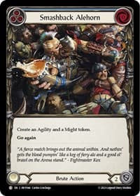 Smashback Alehorn - Heavy Hitters - Flesh and Blood TCG card