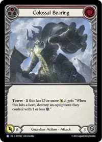 Colossal Bearing - Heavy Hitters - Flesh and Blood TCG card