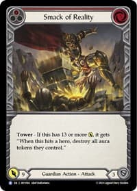 Smack of Reality - Heavy Hitters - Flesh and Blood TCG card