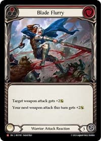 Blade Flurry - Heavy Hitters - Flesh and Blood TCG card