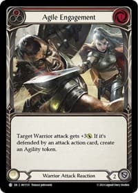 Agile Engagement (Red) - Heavy Hitters - Flesh and Blood TCG card