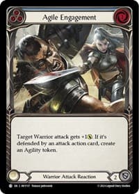 Agile Engagement (Blue) - Heavy Hitters - Flesh and Blood TCG card