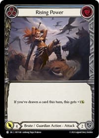 Rising Power (Blue) - Heavy Hitters - Flesh and Blood TCG card