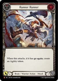 Runner Runner - Heavy Hitters - Flesh and Blood TCG card