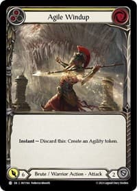 Agile Windup (Yellow) - Heavy Hitters - Flesh and Blood TCG card