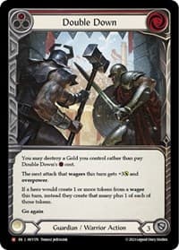 Double Down - Heavy Hitters - Flesh and Blood TCG card