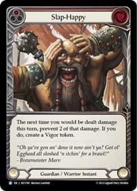 Slap-Happy - Heavy Hitters - Flesh and Blood TCG card