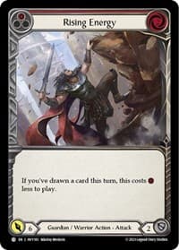 Rising Energy (Red) - Heavy Hitters - Flesh and Blood TCG card