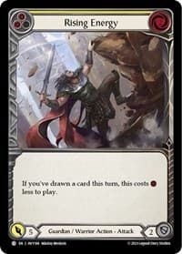 Rising Energy (Yellow) - Heavy Hitters - Flesh and Blood TCG card
