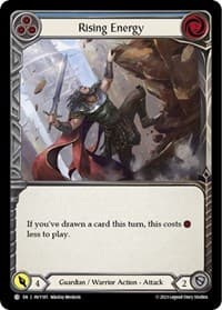 Rising Energy (Blue) - Heavy Hitters - Flesh and Blood TCG card