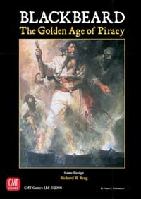 Blackbeard: The Golden Age of Piracy Board Game - GMT Games - Boardgames card