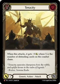 Tenacity - Heavy Hitters - Flesh and Blood TCG card