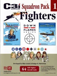 C3i Down in Flames -- Squadron Pack - Fighters - GMT Games - Boardgames card