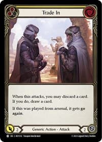 Trade In (Yellow) - Heavy Hitters - Flesh and Blood TCG card